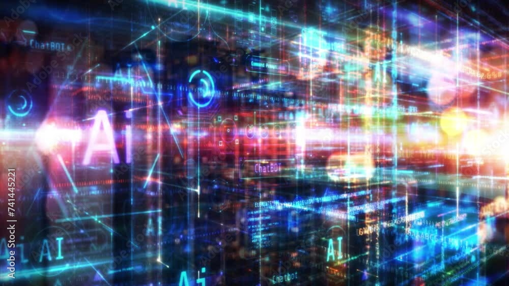 Data circulates throughout a virtual domain. Data circulates throughout a virtual domain.