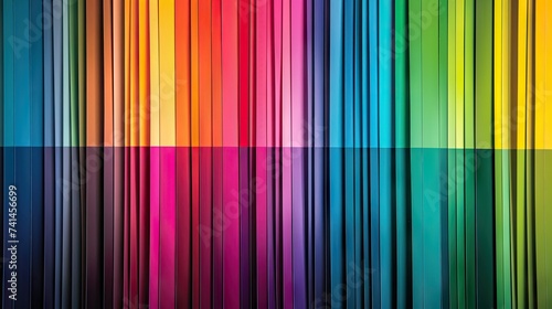 Color guide chart a visual spectrum of shades for art and design projects neatly organized