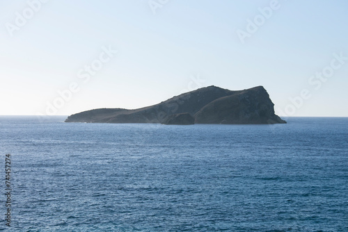 Islets located in Cala Comte on the island of Ibiza.