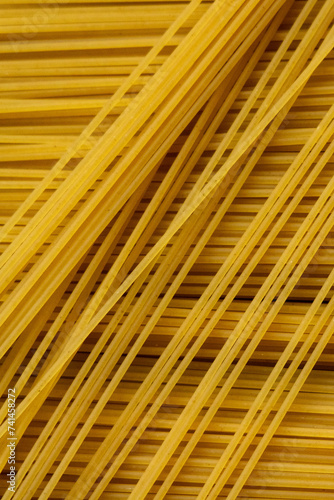 close up of spaghetti pasta