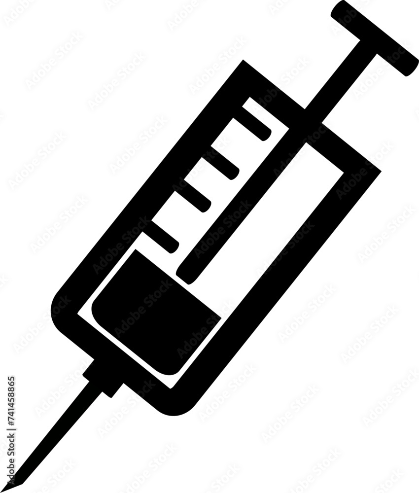 Syringe icon vector. Replaceable vector design Syringe icon vector. Replaceable vector design