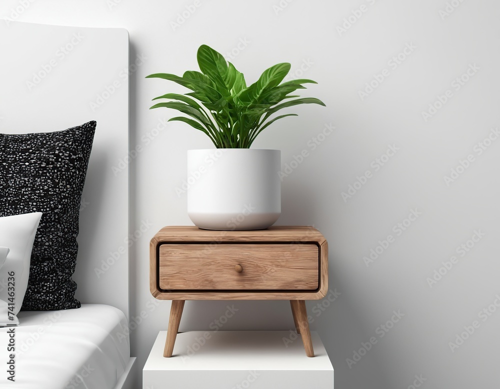 modern living room with plant modern living room with plant