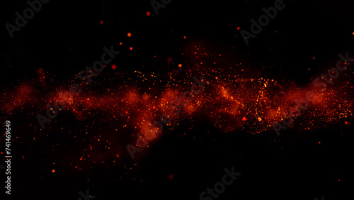 Abstract elegant luxury particle background