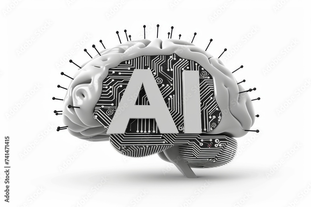 AI Brain Chip semiconductor process control. Artificial Intelligence ...