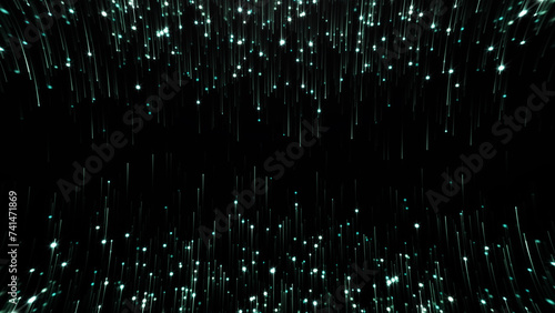 Abstract particle streak background