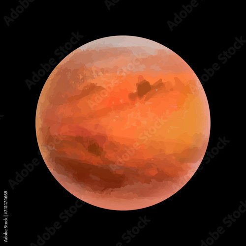 火星のイラスト