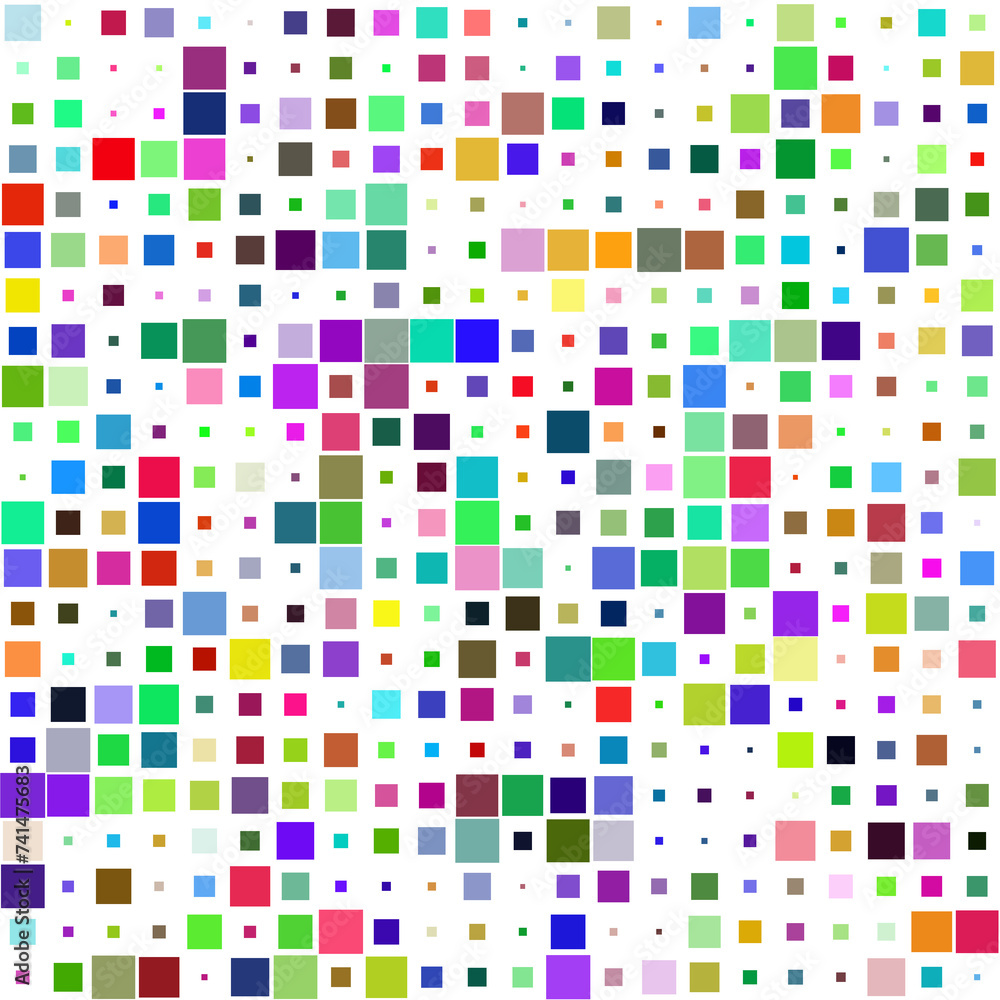 Fototapeta premium random squares texture
