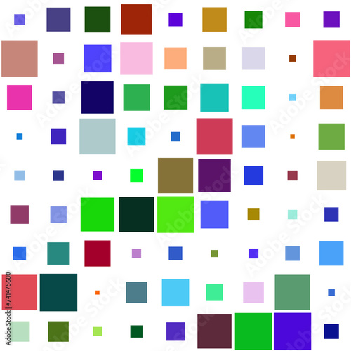 random squares texture