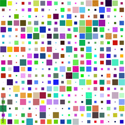 random squares texture