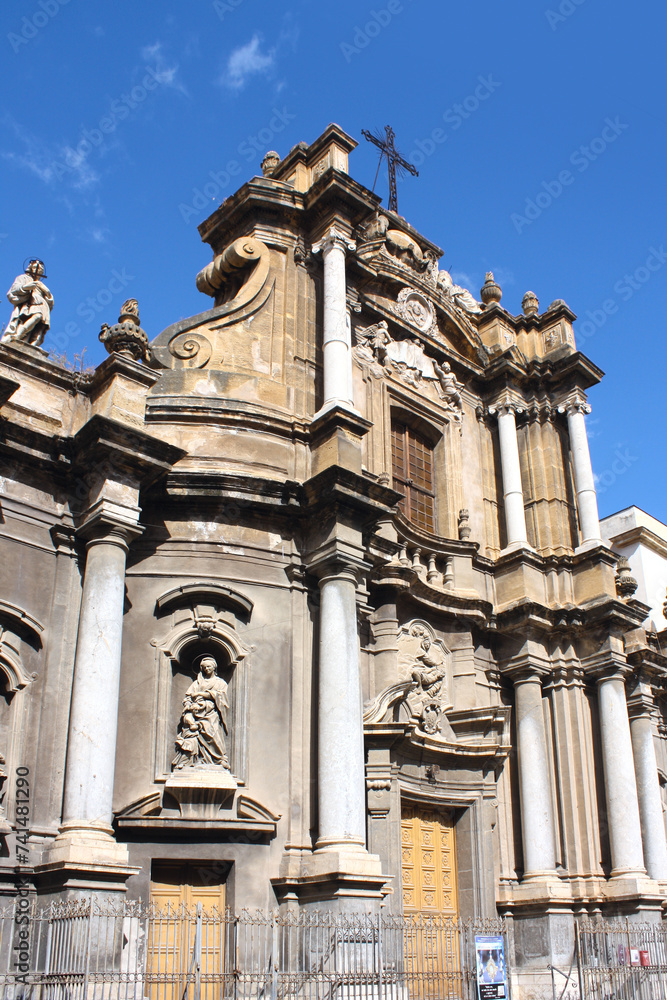 Church of Saint Anne della Misericordia in Palermo, Sicily, Italy