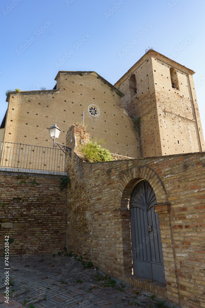 Obraz premium Penne, historic town in Abruzzo, Italy