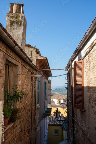 Penne, historic town in Abruzzo, Italy © Claudio Colombo
