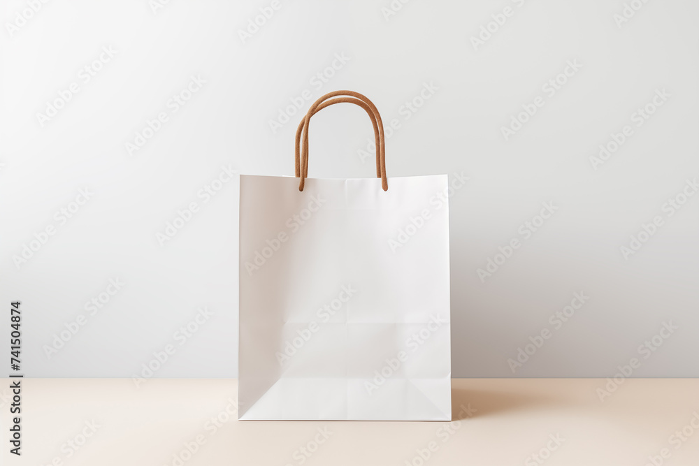 paper empty, blank bag mockup paper empty, blank bag mockup