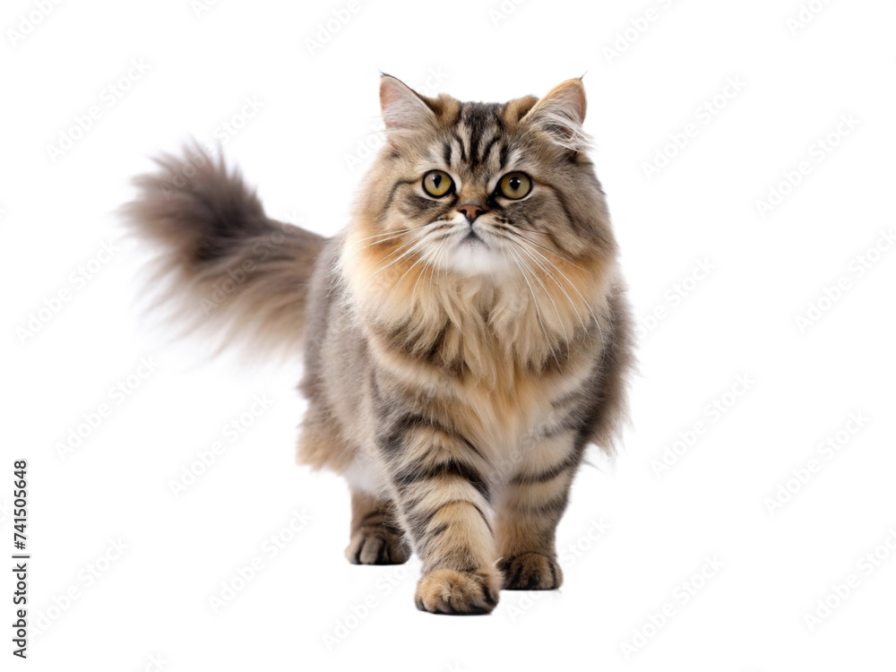 Persian , cat isolated white background Persian , cat isolated white background