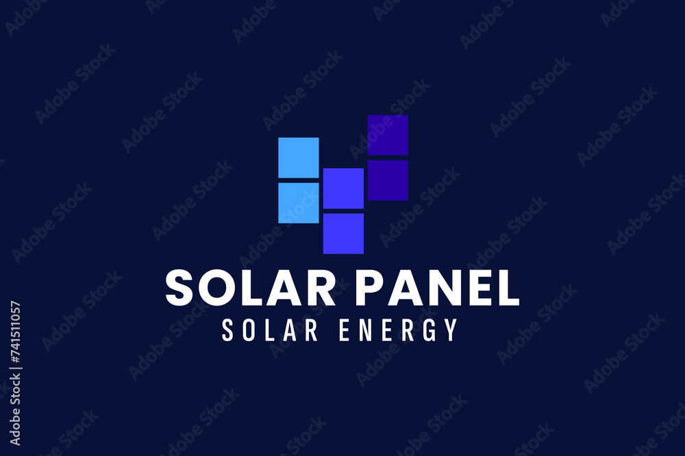 solar panel logo vector icon illustration solar panel logo vector icon illustration