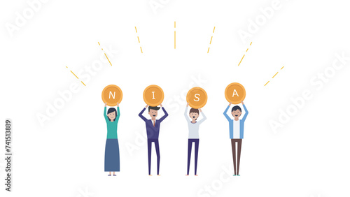 NISA投資で資産運用を始めて成功した男女4人