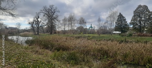 panorama of a field