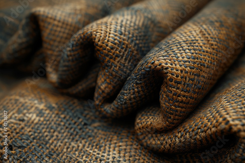 Layers of textures seamlessly blending into a tactile tapestry. Generative Ai.