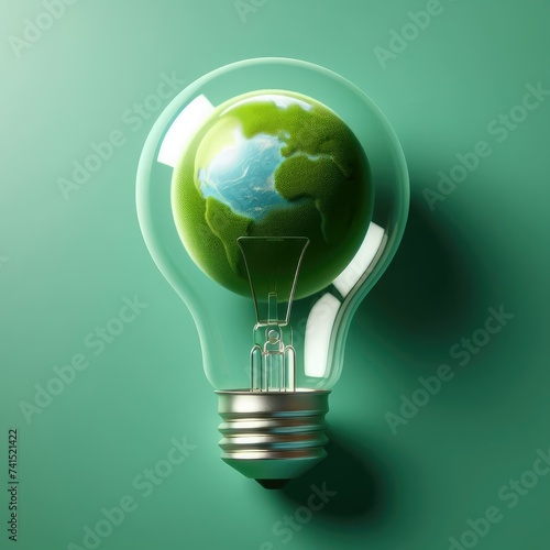 Efficiency Illuminated: Eco-Friendly Light Bulb and Green world Innovation