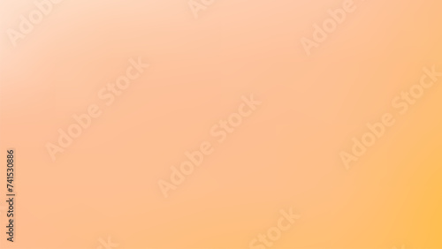 Abstract peach fuzz color vector banner. Blurred light fresh orange delicate gradient background. Pastel pink Liquid stains with free space banner. Vector gentle gradient backdrop