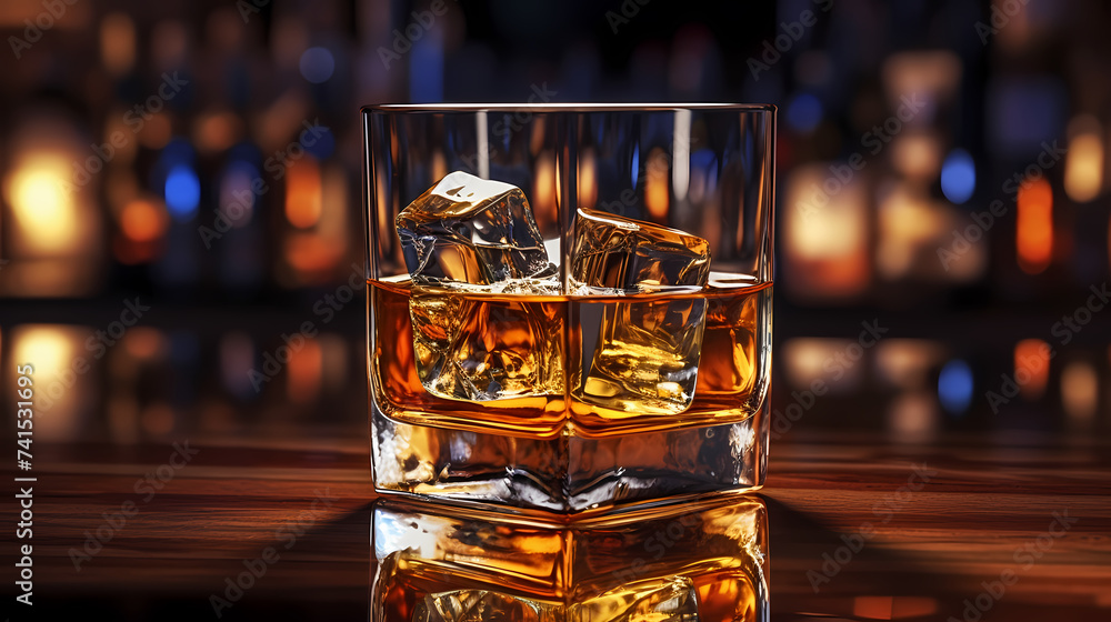 There is a glass of whiskey on the table There is a glass of whiskey on the table