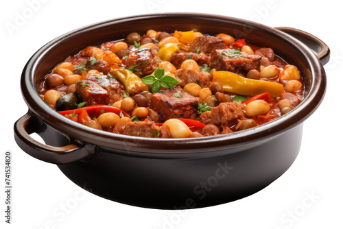 Catalan Comfort Food Isolated on Transparent Background