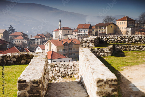 Ottoman Travnik fortress Bosnia is the most impressive fortress of Bosnia and Herzegovina photo