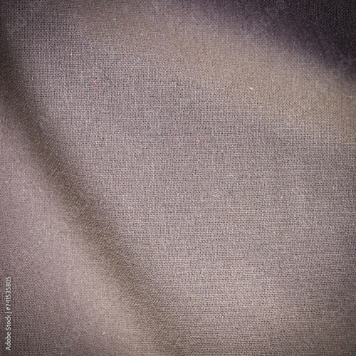 dark brown cotton texture color of fabric textile industry, abstract image for fashion cloth design background