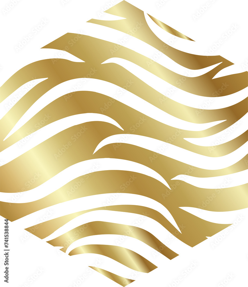 Geometric line pattern gold color Geometric line pattern gold color