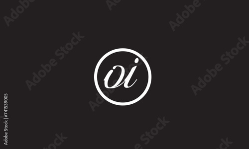 IO, OI, O, I Abstract Letters Logo Monogram	