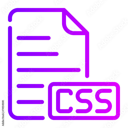 css file gradient icon