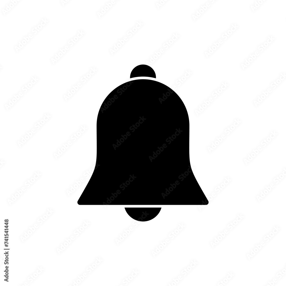 Bell Icon isolated on white background. Notification symbol. Bell vector icon Bell Icon isolated on white background. Notification symbol. Bell vector icon