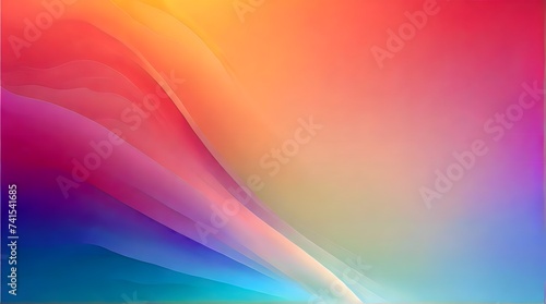 Fresh and clean colorful abstract background. Generated by AI