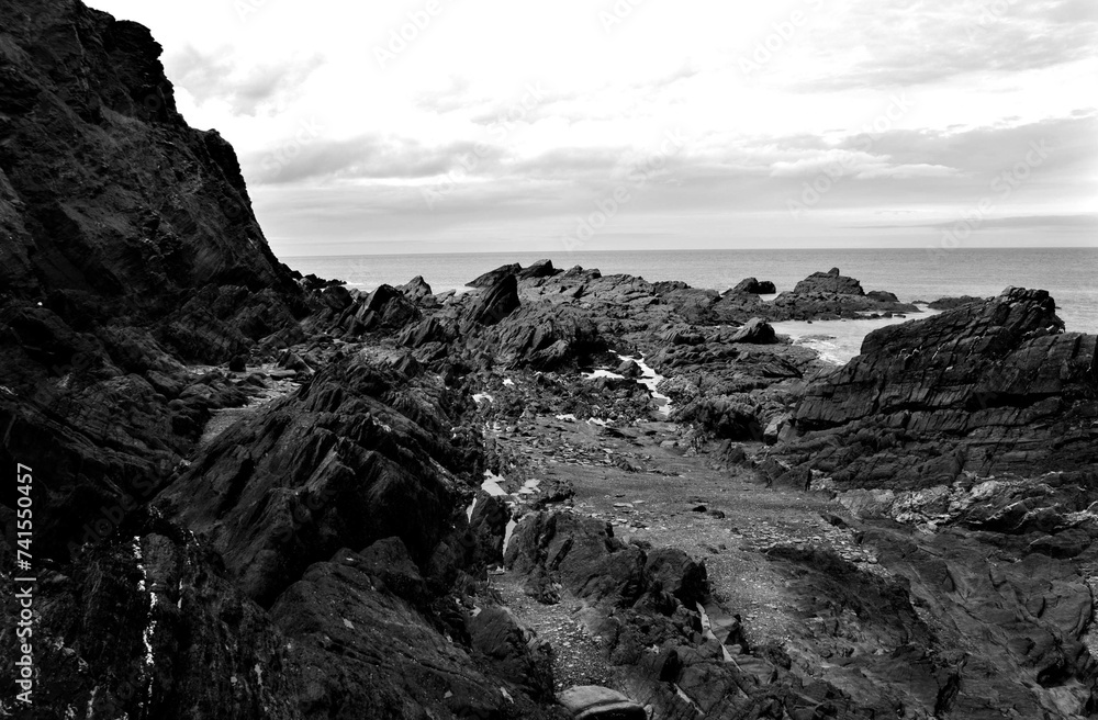 Fototapeta premium rocks on the beach