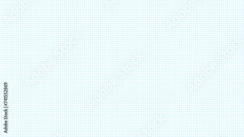 シンプルな水色の手書きのグリッド - 格子柄･方眼紙の背景素材 - 16:9