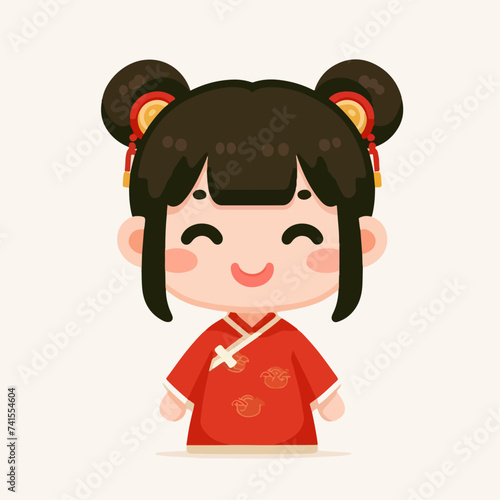 tiny chinese girl avatar