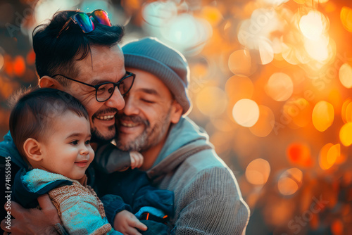 Inclusive Happiness: A Joyful Portrait of Two Dads and Their Kids, Celebrating Love, Diversity, and Togetherness in a Positive LGBT Parenthood