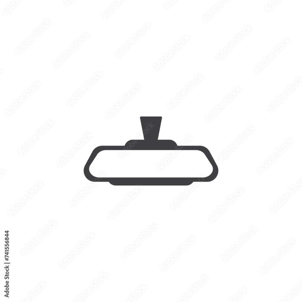 Obraz premium rear view icon vector