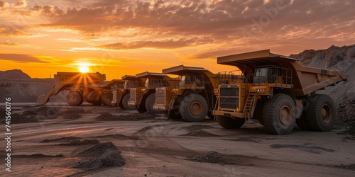 The Beauty of Efficiency: Stunning Images of Dumpers in Construction.