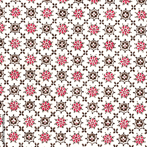 Abstract , block print Pattern, batik print Pattern, Background digital printing textile pattern 