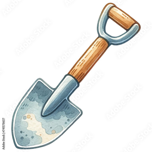 Fototapeta Naklejka Na Ścianę i Meble -  Delightful cartoon dinosaur with a hard hat driving a bulldozer, perfect for kids' educational or entertainment content.
