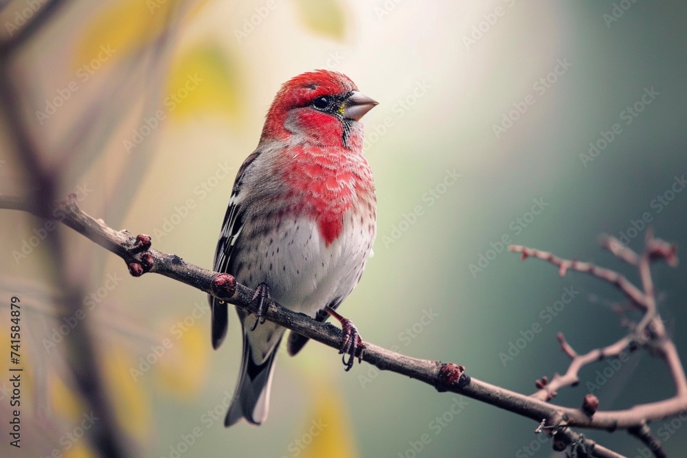 robin on a branch robin on a branch