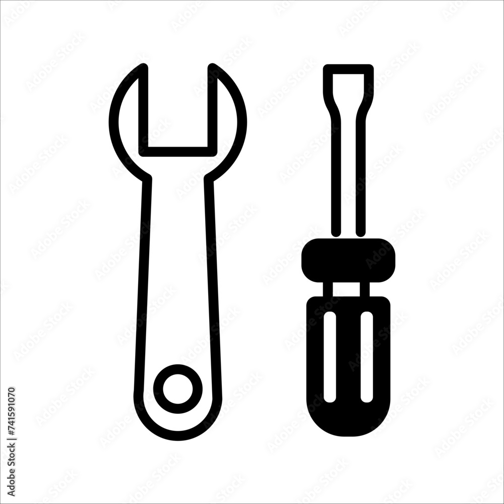 service icon or button vector illustration isolated on transparent background service icon or button vector illustration isolated on transparent background
