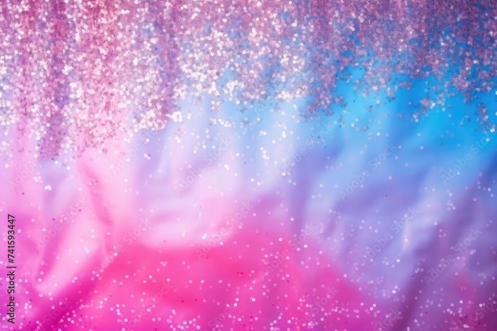 A neon gradient backdrop transitioning from pink to blue with twinkling sparkles. Neon Pink and Blue Sparkling Gradient A neon gradient backdrop transitioning from pink to blue with twinkling sparkles. Neon Pink and Blue Sparkling Gradient