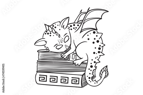 Cute dragon, Kids dragon, Cute mythical animal, Cartoon Dragon, Kids Dragon, Dragon Clipart, Dragon, Dragon Vector, Fantasy creature, Children's dragon illustration, Whimsical dragon, Adorable dragon 