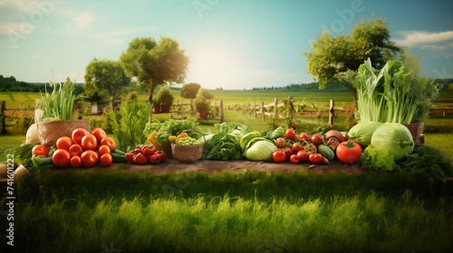 Natural fresh Foods, Vegetable Garden