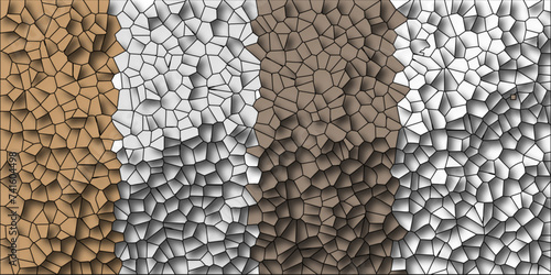 Abstract background. Broken tiles mosaic seamless pattern. Ceme kitchen decor. blue marble bath floor. Fabric vintage print. Quartz glass natural fragment. with crack floor light design.