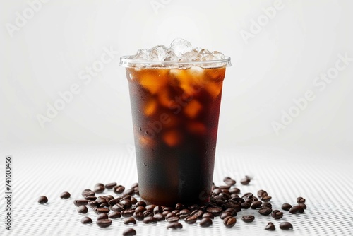 delicious a cup of cold brew on a transparent background