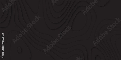 Abstract background with waves. Abstract papercut and multi layer cutout geometric pattern on vector	