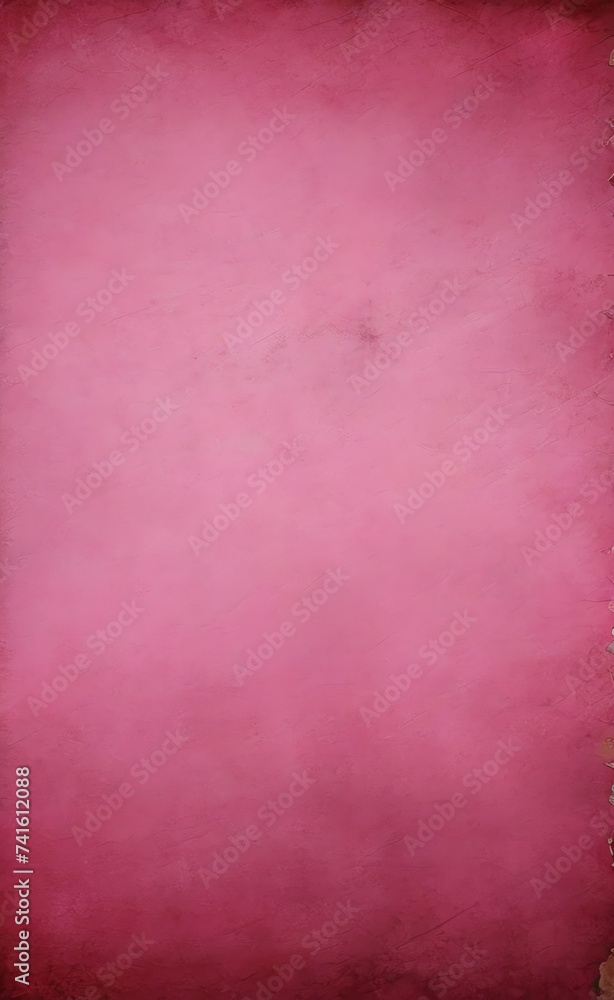 Obraz premium Dark pink background paper vintage grunge grainy texture from Generative AI